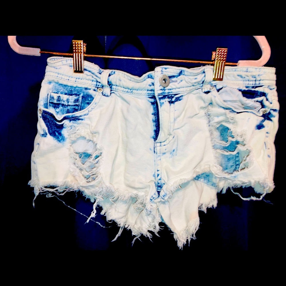 Ripped shorts
